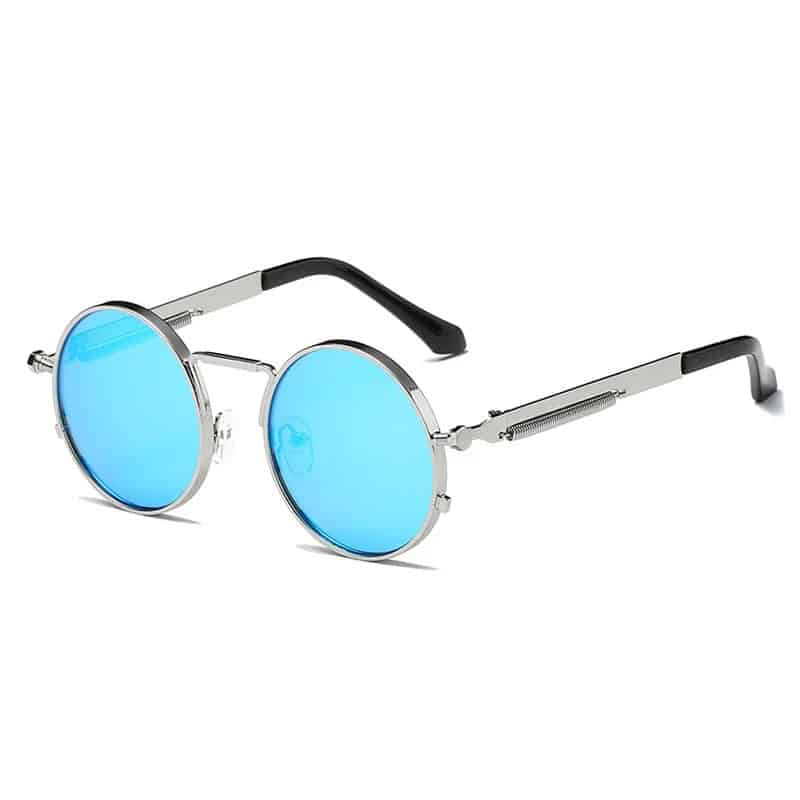 round metal frame sunglasses